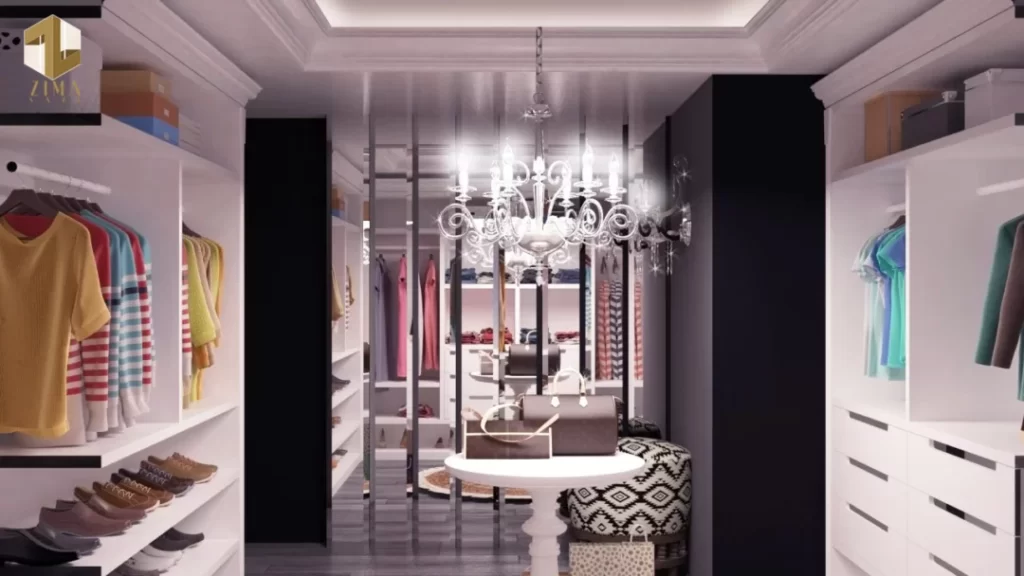 طراحی کلوزت روم